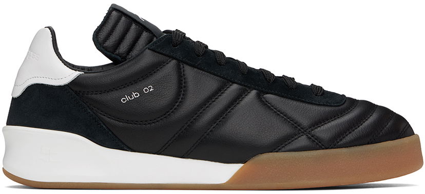 Sneakers och skor Courrèges Club02 Leather Svart | 123SCS077CR0023