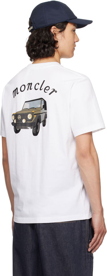Keps Moncler Moncler Genius Mercedes-Benz by NIGO Crewneck T-Shirt Mörkblå | K14018C0000489AB9, 2