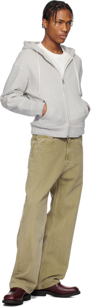 Sweatshirt OUR LEGACY Our Legacy Rascal Zip-Up Hoodie Grå | M2256RG, 3