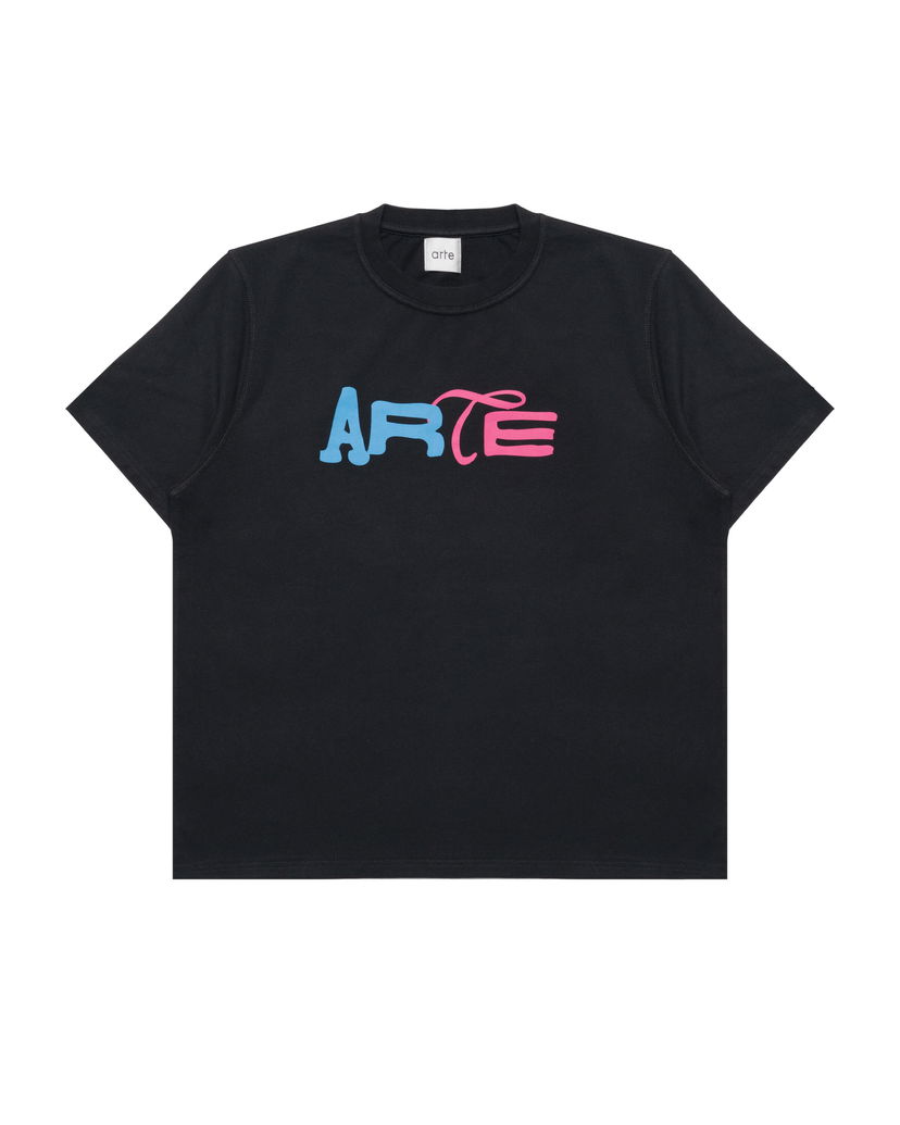 T-shirt Arte Antwerp Arte Antwerp Print T-Shirt Svart | SS25-111T