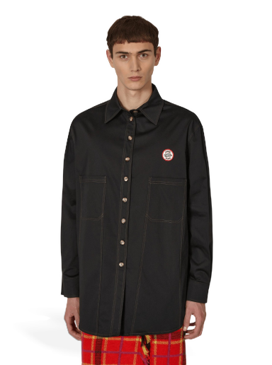 Skjorta CORMIO Georgia Workwear Shirt Svart | CORGEORGIALSTEE BLACK