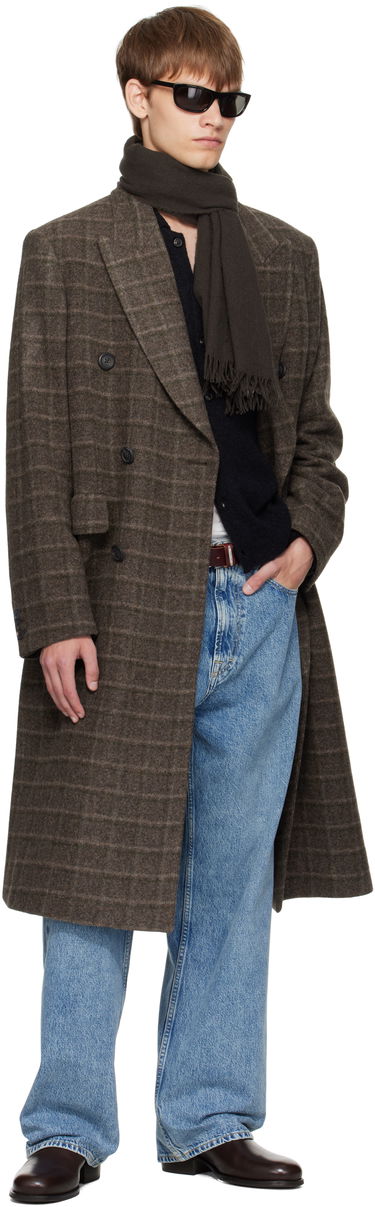 Rockar OUR LEGACY OUR LEGACY Whale Double-Breasted Coat Brun | M4251WD, 4