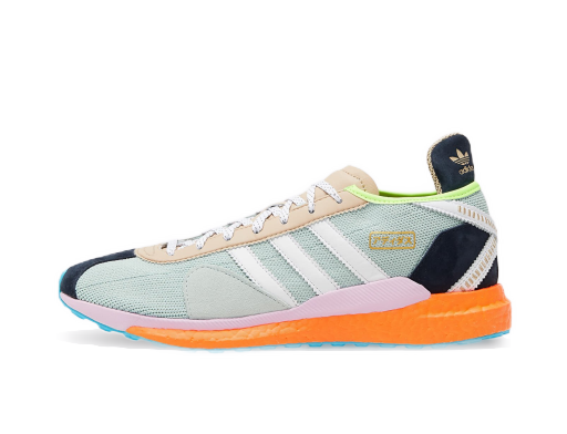 Sneakers och skor adidas Originals Pharrell Williams x Nigo Tokio Solar HU Grön | S42576