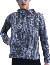Swift Abstract Print Hooded Jacket