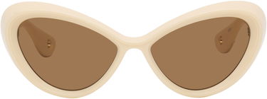 Solglasögon Jean Paul Gaultier Jean Paul Gaultier 'The Parisian Cat' Sunglasses Beige | 25/03-U-EY001-X059-03, 0