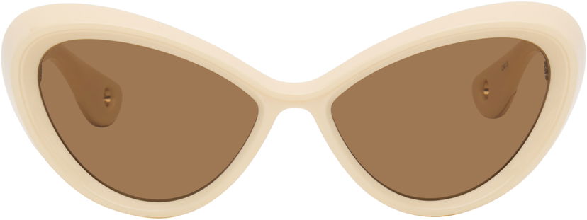 Solglasögon Jean Paul Gaultier Jean Paul Gaultier 'The Parisian Cat' Sunglasses Beige | 25/03-U-EY001-X059-03