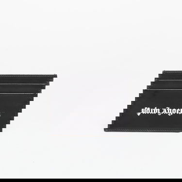 Plånbok Palm Angels Classic Logo Card Holder Black/ White Universal Svart | PMND017C99LEA0021001, 0
