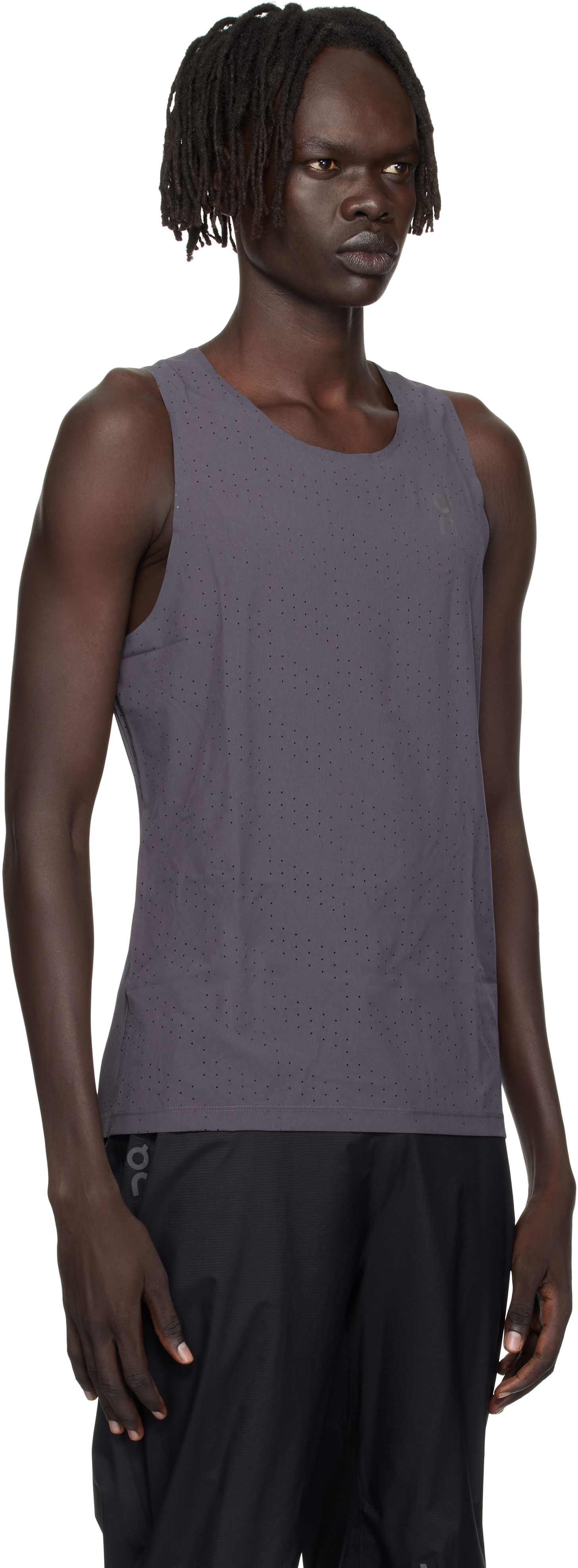 Linne On Running Race Tank Top Grå | 1MF10152343, 1