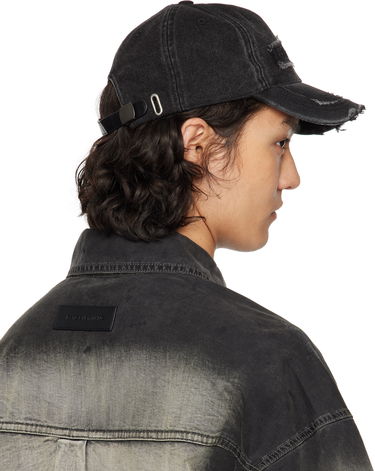 Keps Feng Chen Wang Feng Chen Wang Denim Baseball Cap Svart | FUS19AC02, 4