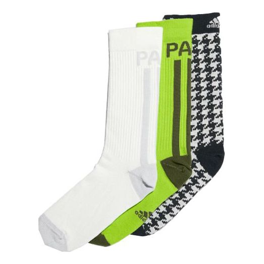 Strumpor adidas Originals IVY PARK Crossover Logo Mid Calf Socks (3 Pairs) Flerfärgad | HM2598