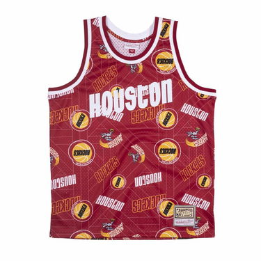 Jersey Mitchell & Ness Houston Rockets Swingman Jersey Rosa | MSPOBW19081-HROPTRD, 3