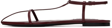 Sneakers och skor Jil Sander Jil Sander Pointed Toe Thong Sandals Bourgogne | J15WP0081_P8226, 2
