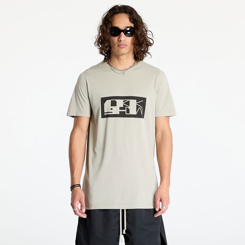 T-shirt Rick Owens DRKSHDW Knit Level T-Shirt Beige | DU02D2250 RNEP2P 0809