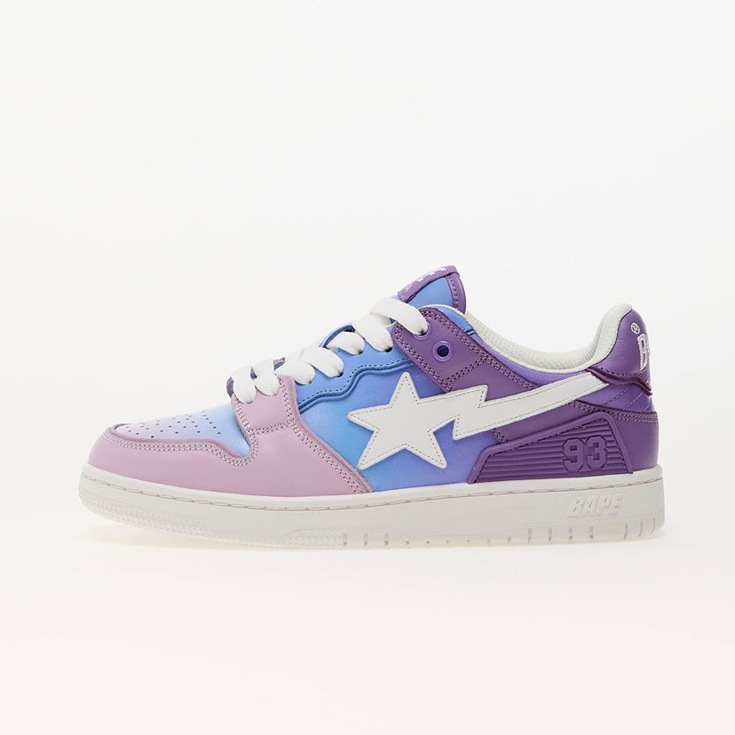 Sneakers och skor BAPE A BATHING APE Bape Sk8 Sta 1 Purple Purpur | 001FWJ302023I PUR