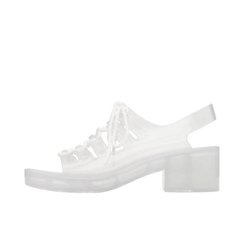 Sneakers och skor Bottega Veneta Pudding Jelly Heeled Sandals "Off White" Vit | 708943 V2AS0
