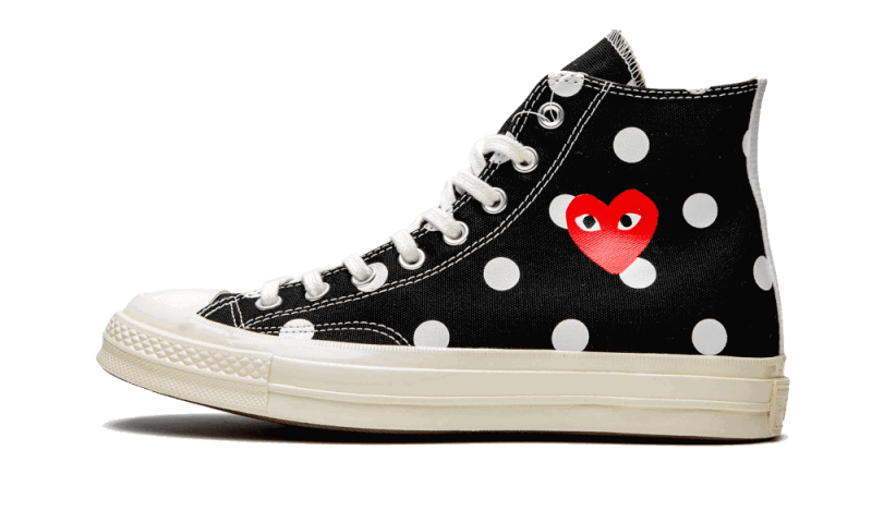 Sneakers och skor Converse Comme des Garçons PLAY x Chuck Taylor All-Star 70s Hi Svart | 157250C, 0