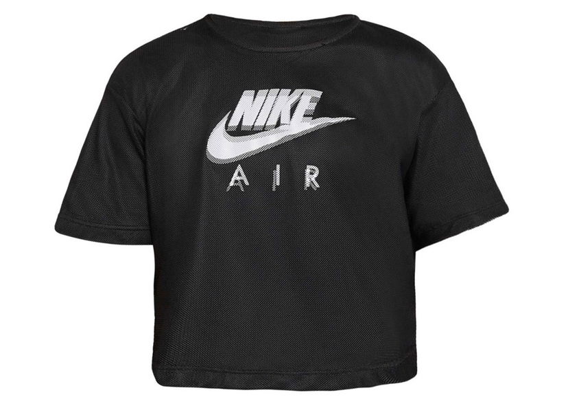 T-shirt Nike Air Mesh T-shirt Black W Svart | CZ8624-010