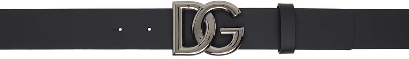 Bälten Dolce & Gabbana Black Lux Crossover Belt Svart | BC4644AX622
