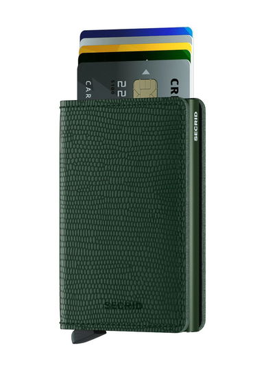 Plånbok Secrid Leather Wallet Grön | SRa.Green, 1