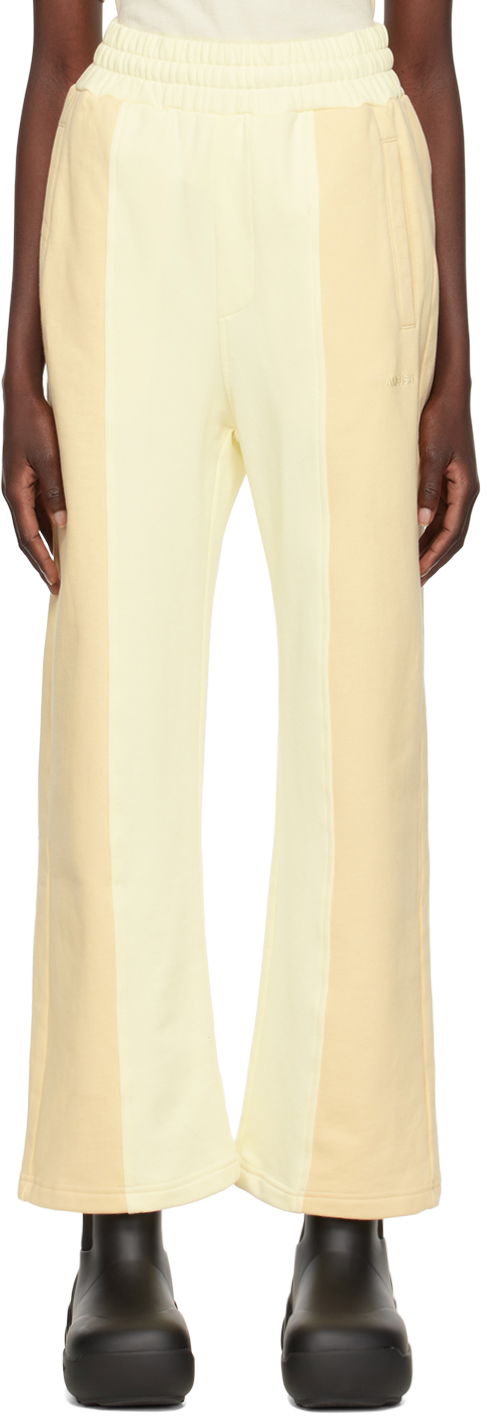 Träningsbyxor Ambush Varsity Color-Blocked Wide-Leg Sweatpants Flerfärgad | BWCH005F22FLE0011717