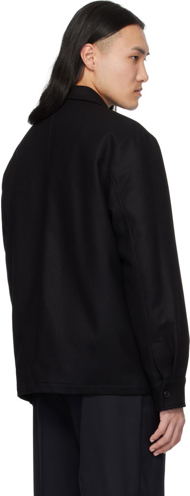 Jacka A.P.C. Wool Chore Jacket Svart | WOAJS-H02713, 2