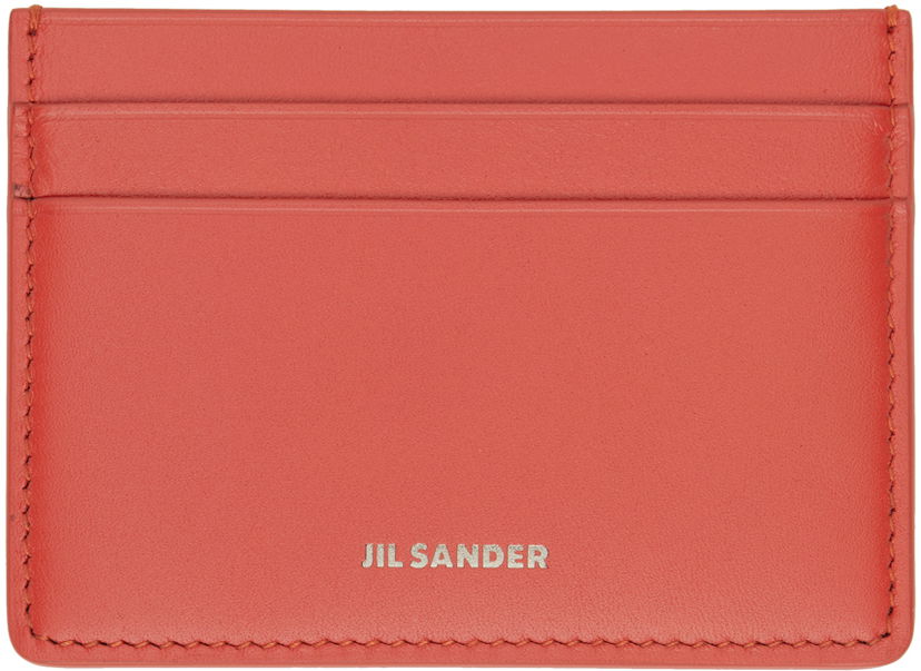 Plånbok Jil Sander Credit Card Holder Rosa | J25VL0009_P5458