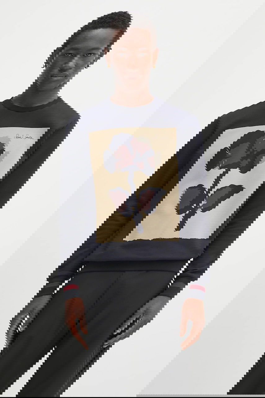 Sweatshirt Paul Smith Paul Smith Floral Print Sweatshirt Mörkblå | M1R.302S.TP4930, 0