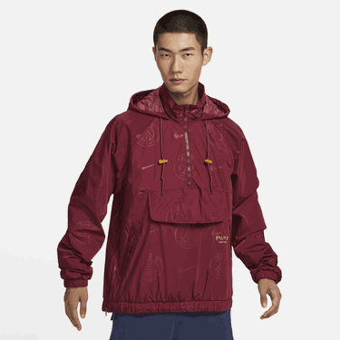 Jacka Nike Paris Saint-Germain Team 31 Courtside SE Football Graphic Jacket Bourgogne | DZ3282-677, 0