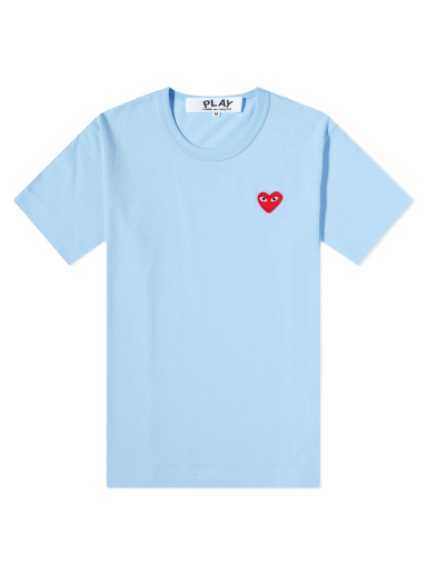 T-shirt Comme des Garçons Play Red Heart Tee Blå | P1T272-1