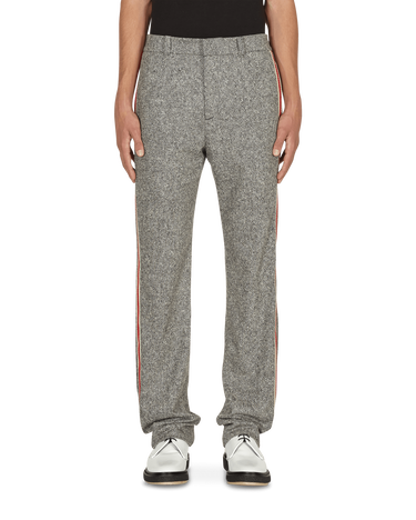 Byxor Wales Bonner Charlie Tailored Trousers Grå | MA21TR01-TWE101D 900, 1