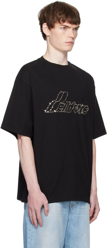 T-shirt We11done WE11DONE Pearly Logo T-Shirt Svart | WD-TT2-25-735-U-BK, 1