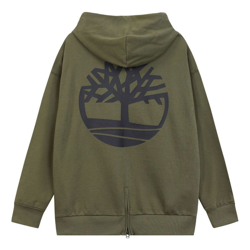 Sweatshirt Timberland Tree Logo  Hoodie Grön | A5PVA-A58