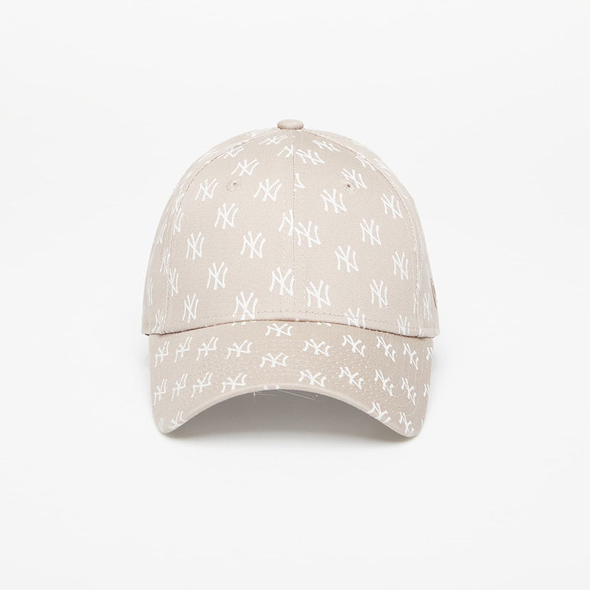 Keps New Era New York Yankees Womens Monogram 9FORTY Adjustable Cap Beige | 60434992