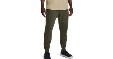 Byxor och jeans Under Armour Rival Fleece Grön | 1379774-390, 1