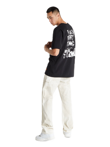 T-shirt HERON PRESTON T-Shirt Shortsleeve Svart | HMAA026S22JER0051001