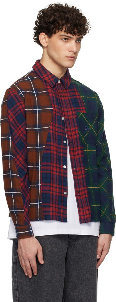 Skjorta Dime Triple Plaid Shirt Flerfärgad | DIMEHO249MUL, 1