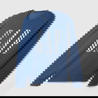 Sweatshirt GAP Sweatshirt Fleece Sweatshirt Blue Shade XS Mörkblå | 542214-03, 3