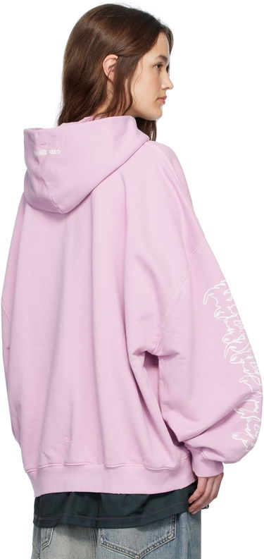 Sweatshirt 032C 032c Faithless Oversized Hoodie Rosa | S25-URC-0631-850-W, 2