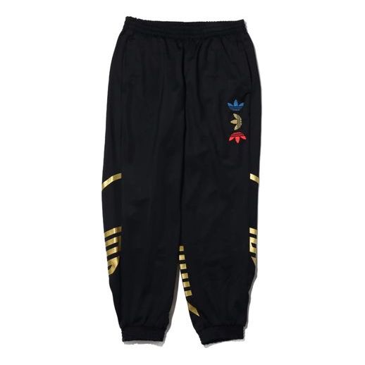Byxor adidas Originals Metallic Track Pants Svart | FS7325