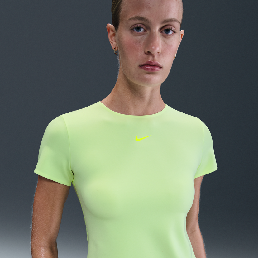 T-shirt Nike Nike Form Short Sleeve T-Shirt Grön | HQ8079-701