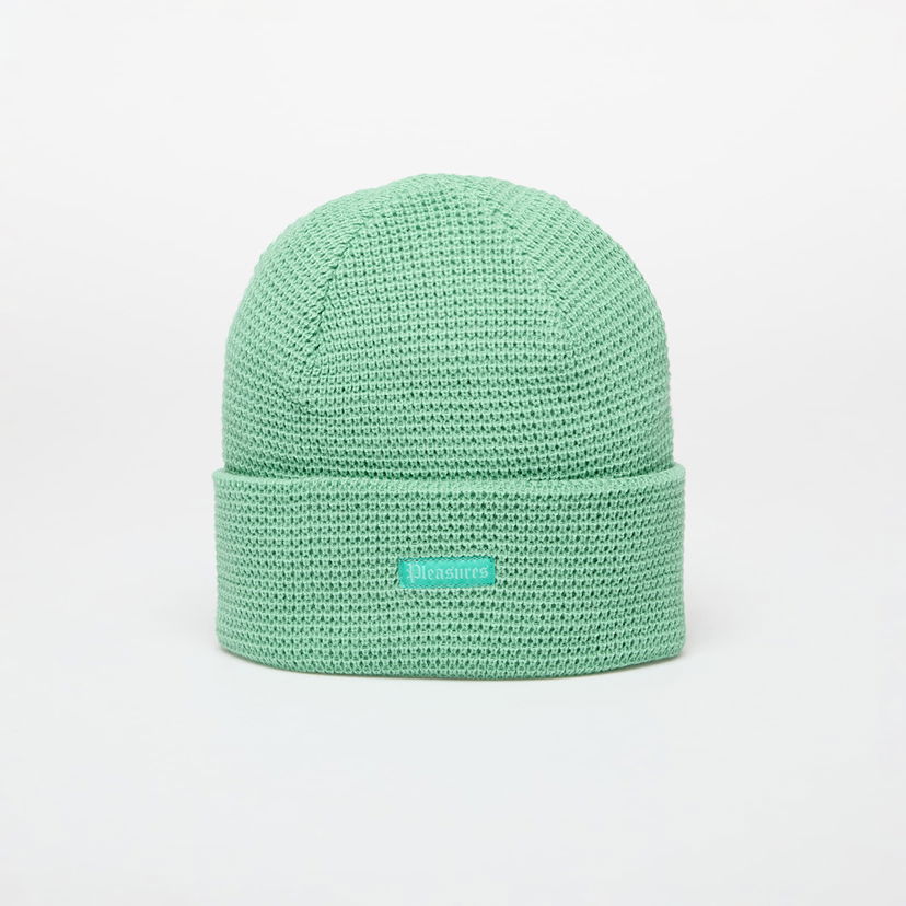 Hatt Pleasures Waffle Knit Beanie Grön | P24W056 MATCHA