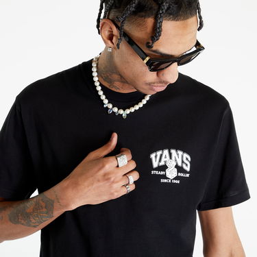 T-shirt Vans Steady Rollin Tee Svart | VN00003SBLK1, 4