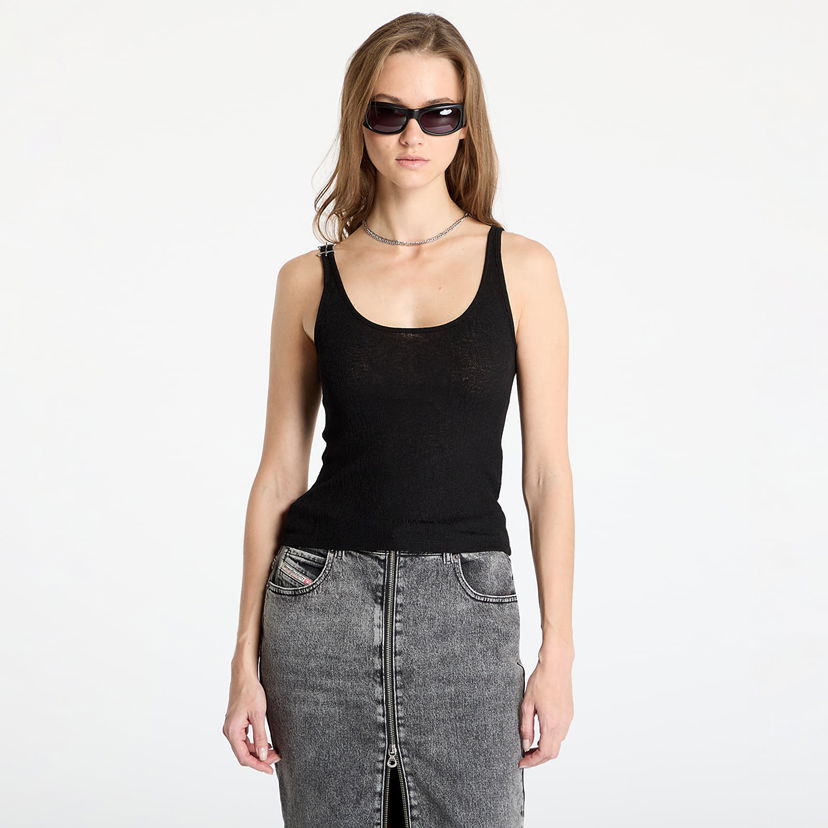 Linne HELIOT EMIL HELIOT EMIL Alkali Tank Top Svart | PRESS25_W_09_133_BLK01