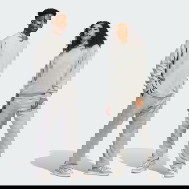 Byxor och jeans adidas Performance Basketball Sueded Grå | IN7710, 1