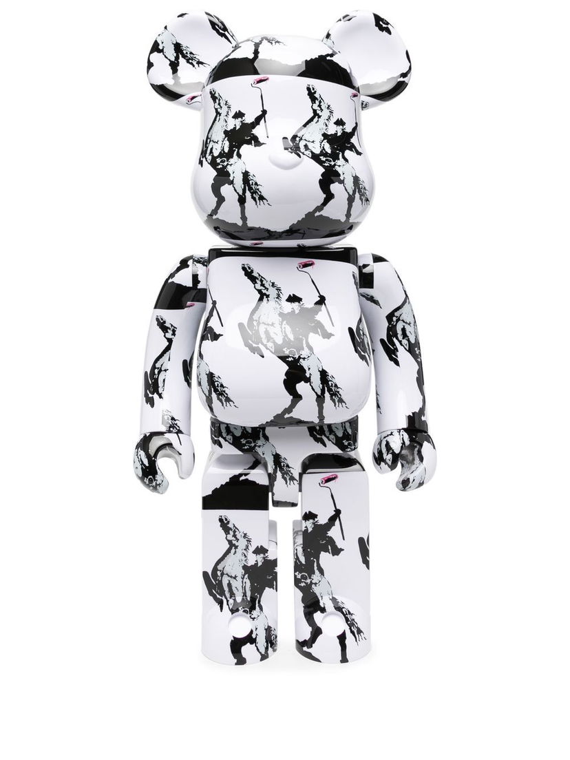 Samlarobjekt Medicom Toy Be@rbrick Highwayman ornament - White Vit | BH100018594509