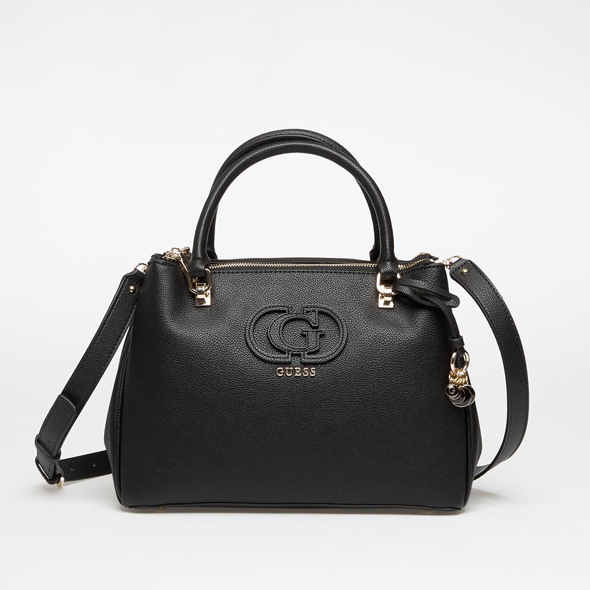 Handväska GUESS Guess Calebra Hobo Status Satchel Svart | HWBG9536060-BLA