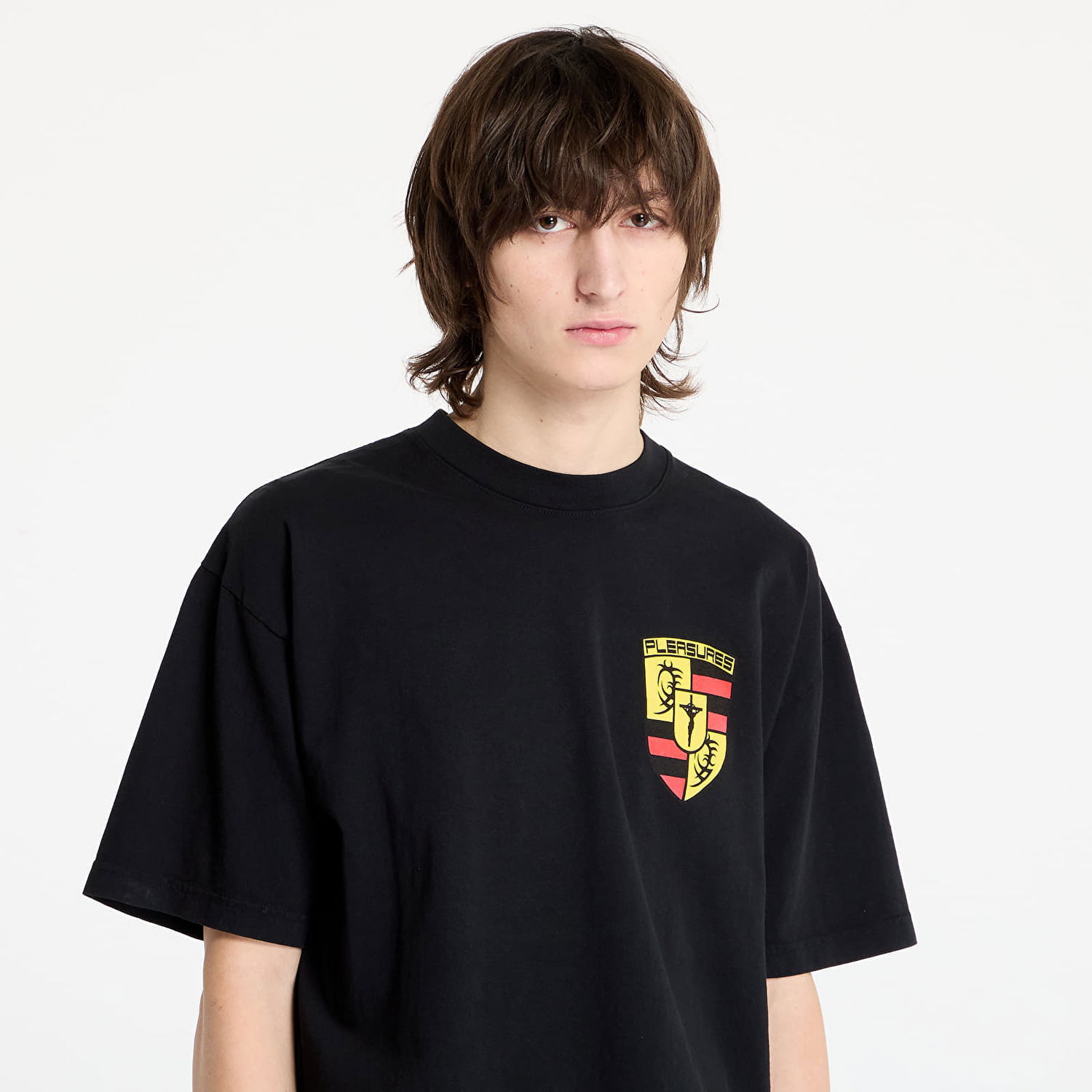 T-shirt Pleasures PLEASURES Fast Life T-Shirt Svart | P25SP057 BLACK, 1