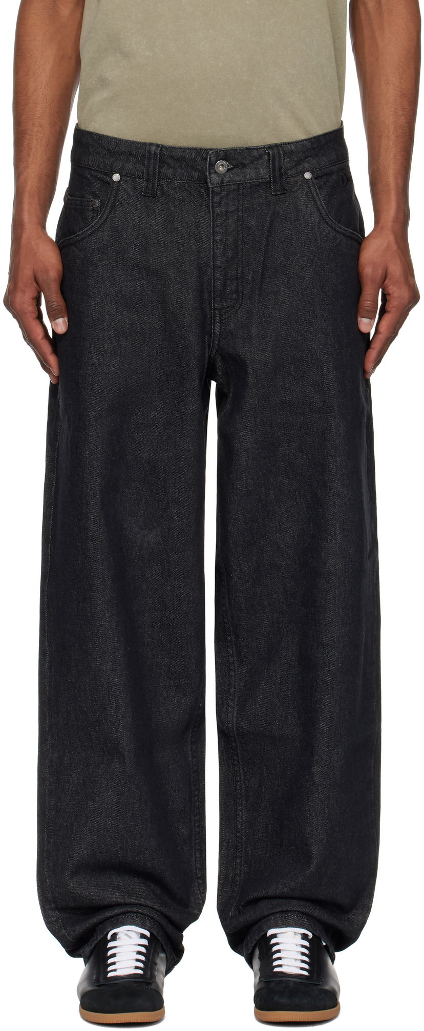 Jeans Dime Dime Classic Baggy Jeans Svart | DIME2SP2510BLK