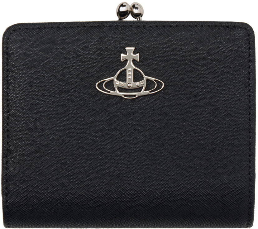 Plånbok Vivienne Westwood Black Frame Pocket Wallet Svart | 5115002YW-L001N-
