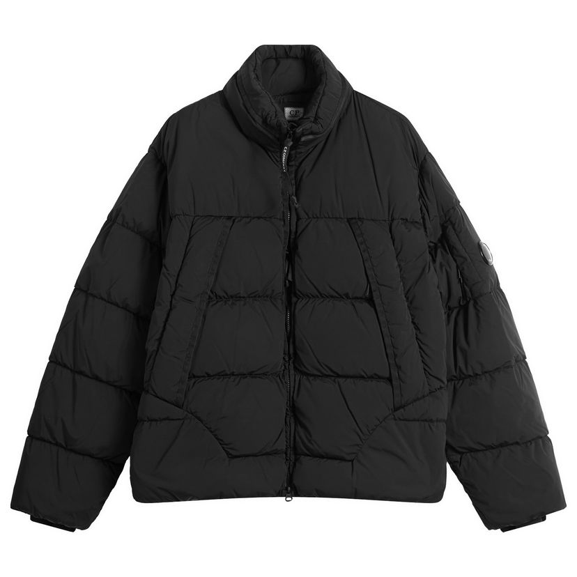 Pufferjacka C.P. Company Nycra R Puffer Jacket, Size Large Svart | 19CMOW239A-005864G-999